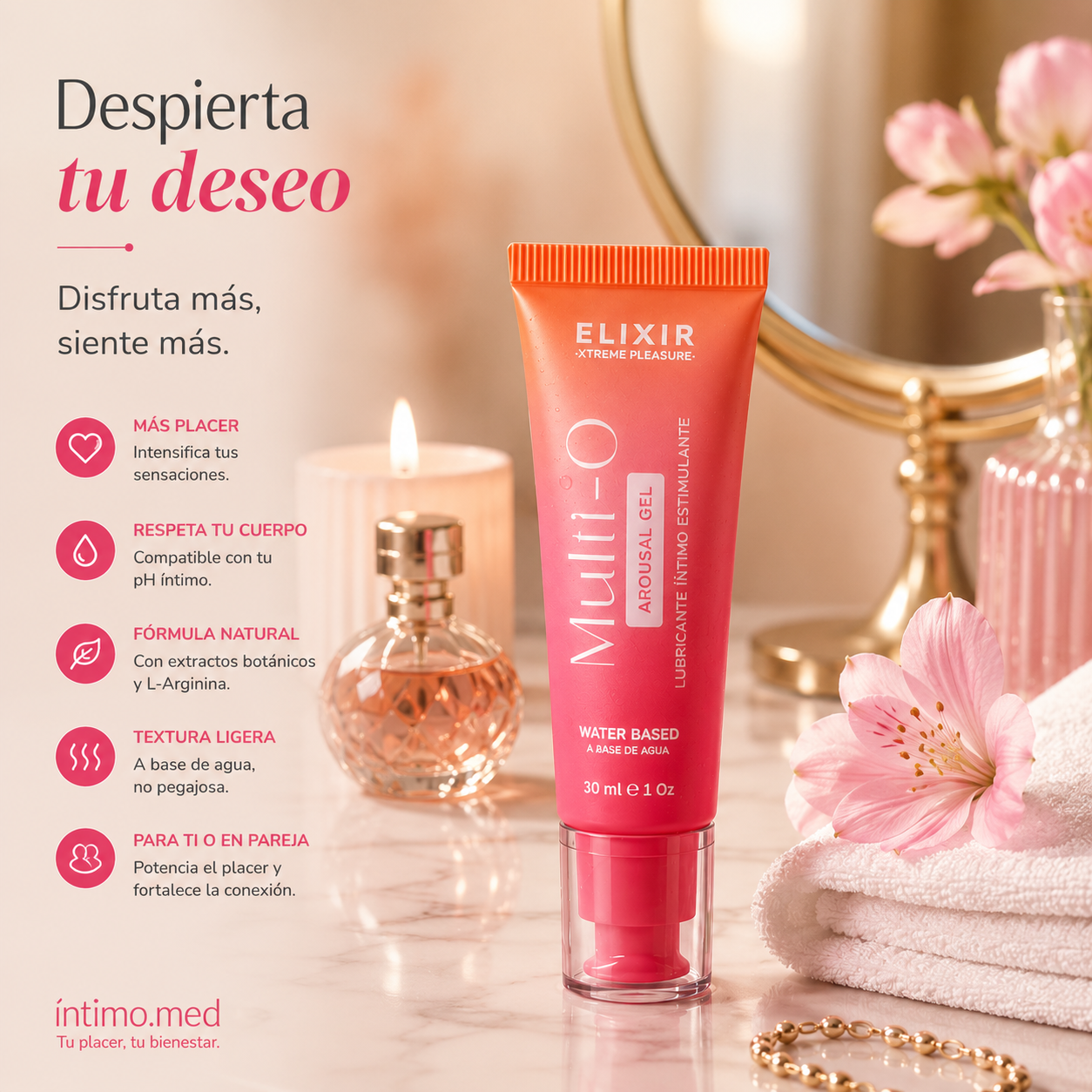 Multi-O Elixir | Lubricante Íntimo