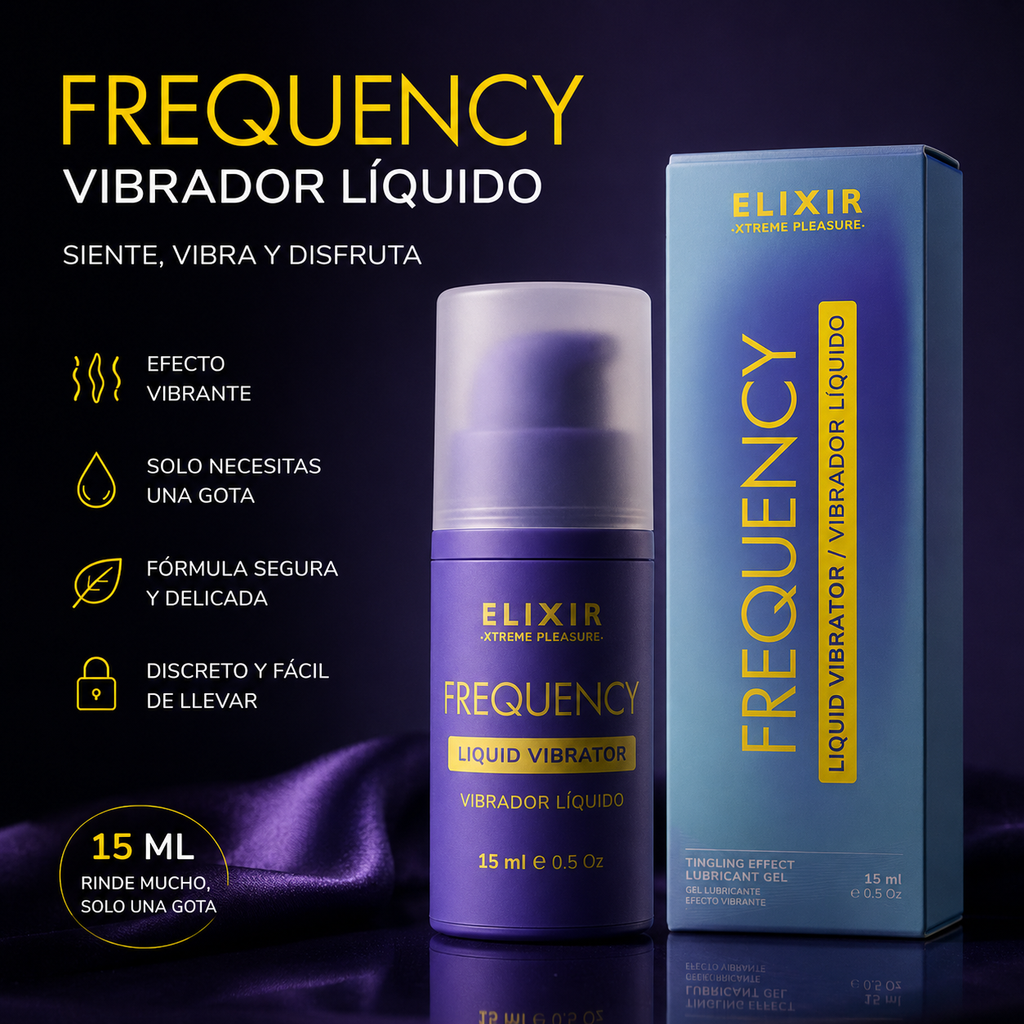 Frequency Elixir 15 ml | Gel estimulante íntimo
