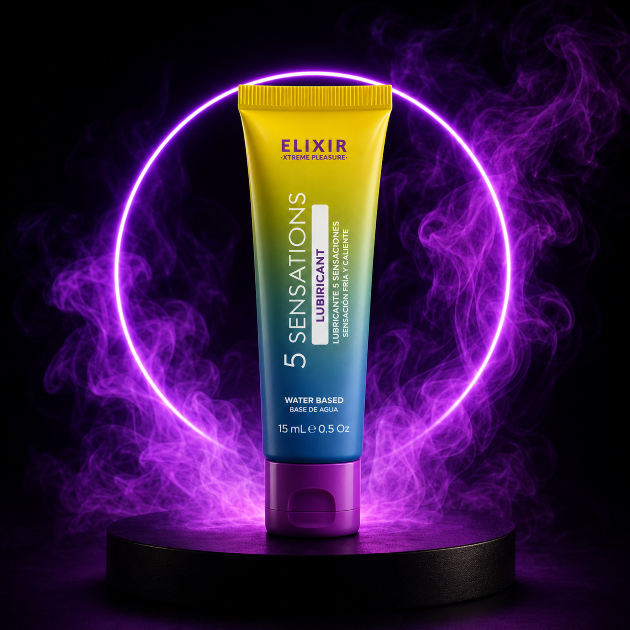 Elixir 5 Sensaciones | Lubricante Base Agua