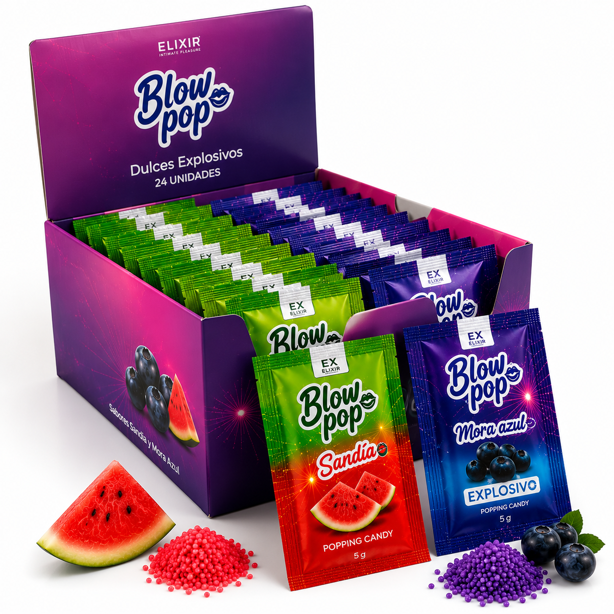 Blow Pop Elixir – Dulces Explosivos (Caja x24 o Unidad)