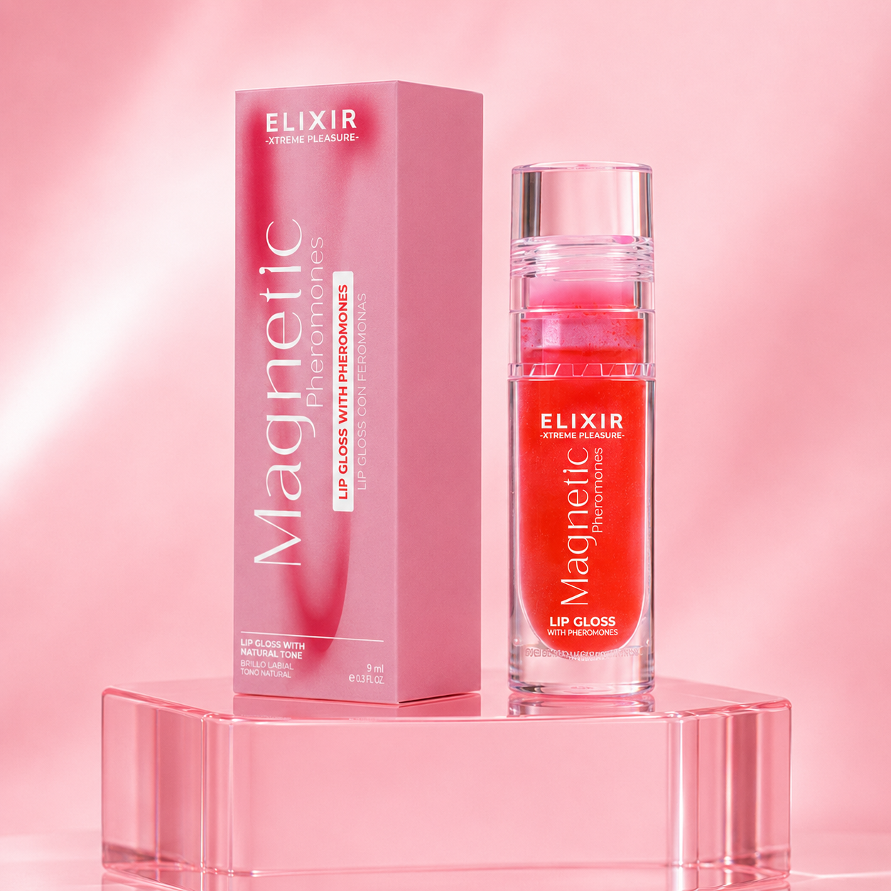 Magnetic Lip Gloss Elixir | Brillo Labial Hidratante con Feromonas 5 ml
